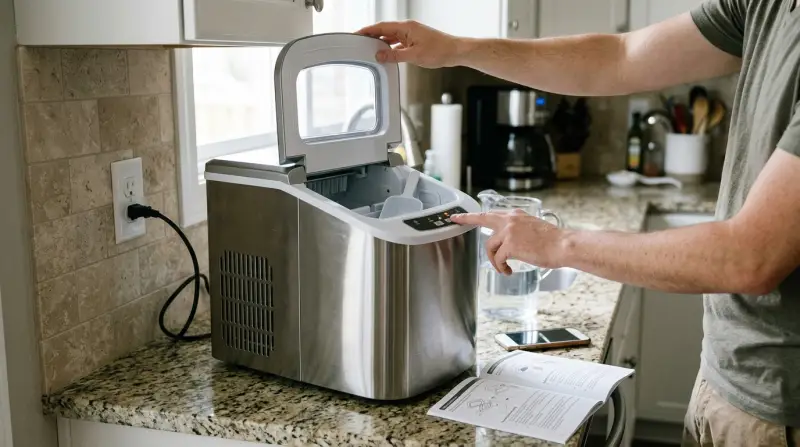 Frigidaire Gallery Countertop Ice Maker Not Working