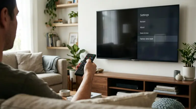 How to Reset Sony TV