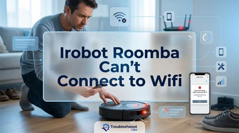 Irobot Roomba Cant Connect to Wifi-Fi