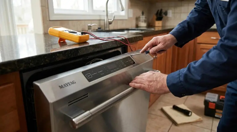 Maytag Dishwasher Control Panel Problems