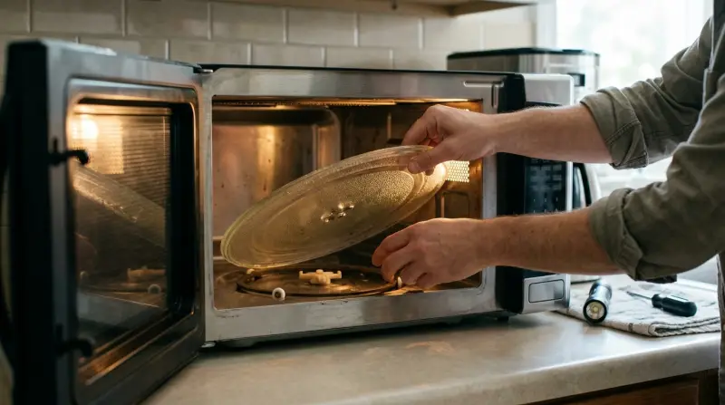 Microwave Not Spinning
