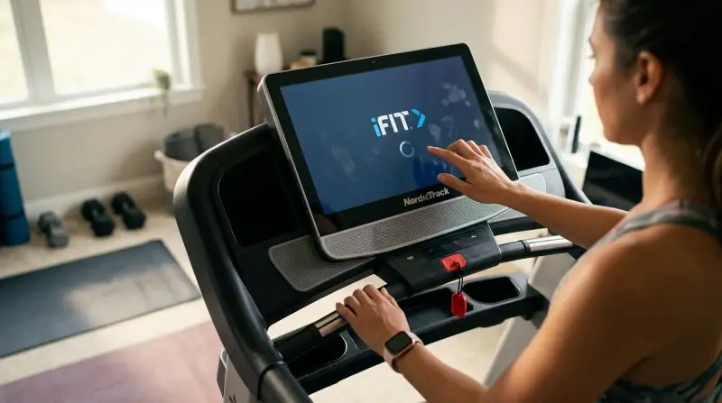 Nordictrack Treadmill Stuck on Ifit Screen