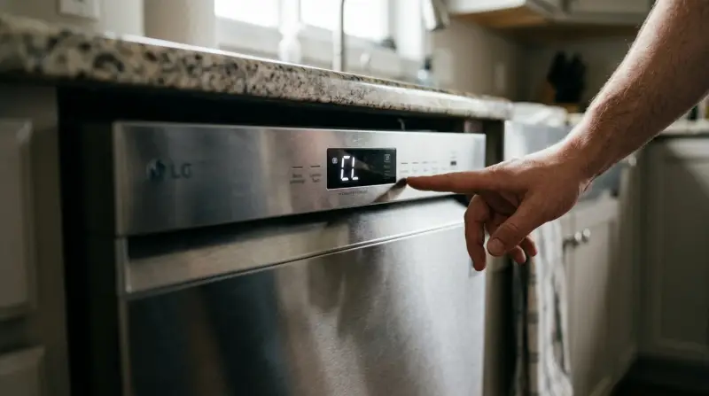 What Means CL Error Code on LG Dishwasher