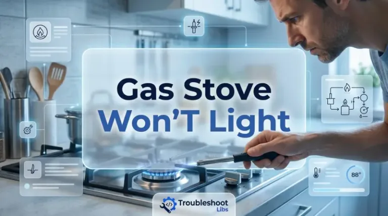 Gas Stove Won’T Light