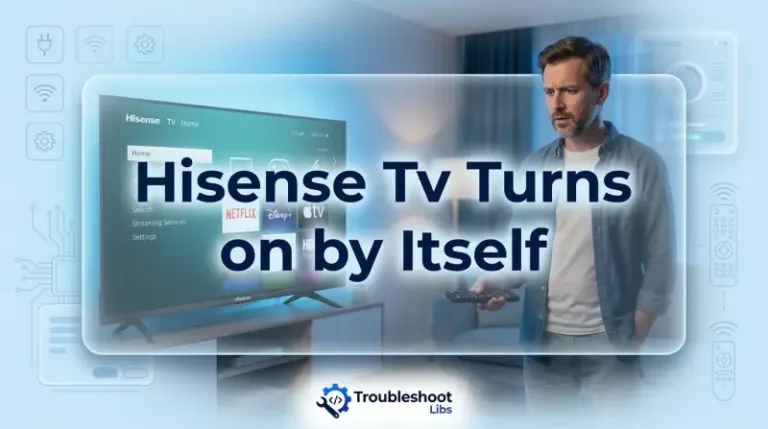 Hisense Tv Turns on by Itself