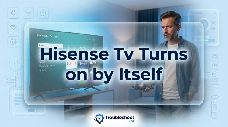 Hisense Tv Turns on by Itself-Fi