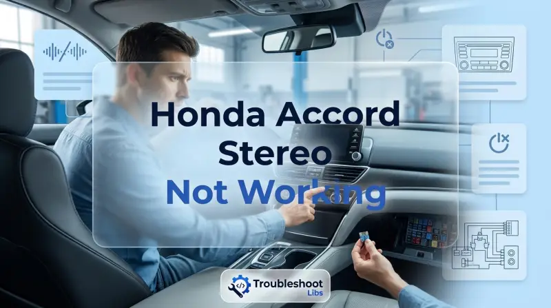 Honda Accord Stereo Not Working
