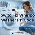 How to Fix Whirlpool Washer F11 Code