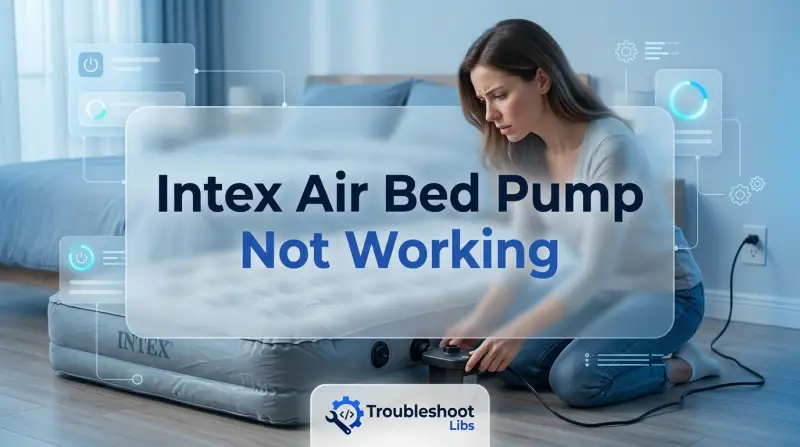 Intex Air Bed Pump Not Working