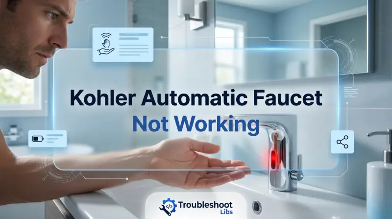 Kohler Automatic Faucet Not Working-Fi