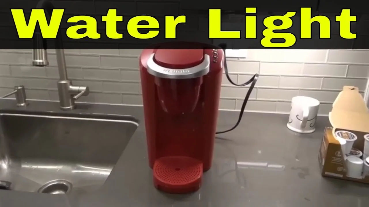 A coffee machine setup on a kitchen counter prepared for troubleshooting common questions.
