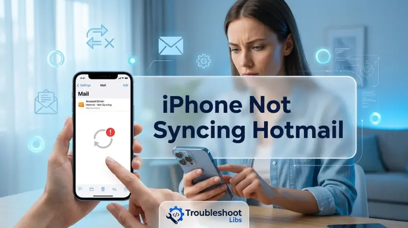 iPhone Not Syncing Hotmail-Fi