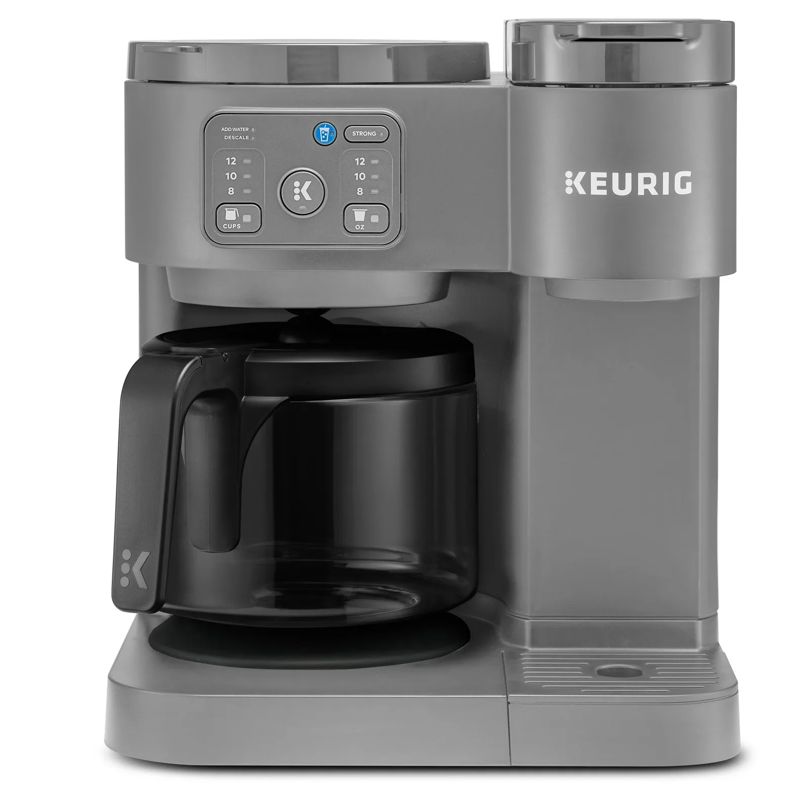 A clean and organized coffee station used for frequently asked questions about brewing.