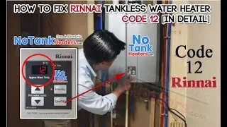 The exterior exhaust vent of a water heater is inspected for potential airflow blockages.
