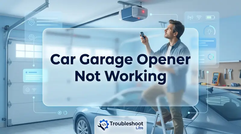 Car Garage Opener Not Working-Fi