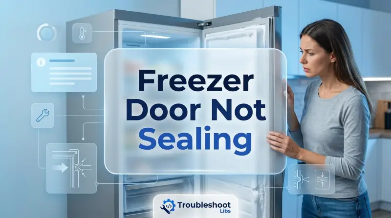 Freezer Door Not Sealing-Fi