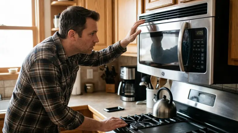 Ge Microwave Fan Keeps Running When Door is Closed