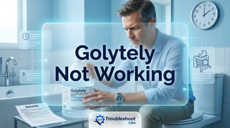 Golytely Not Working