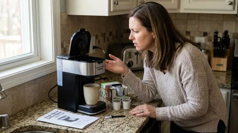 Hamilton Beach Flexbrew Single Serve Not Working