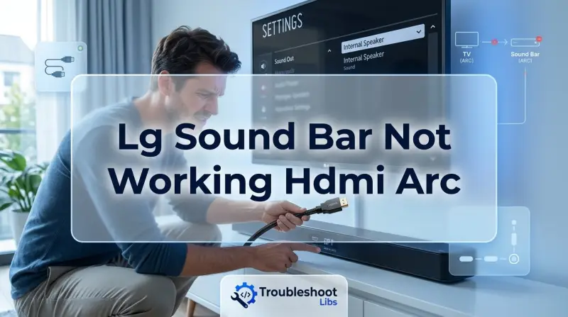 Lg Sound Bar Not Working Hdmi Arc-Fi