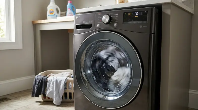 Lg Washer Stuck on Spin Cycle