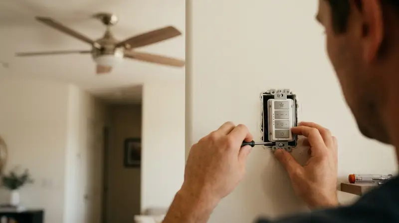Minka Aire Wall Control Not Working