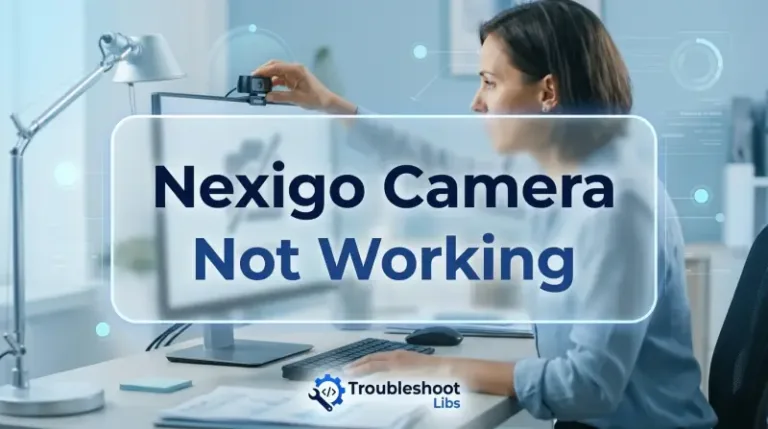 Nexigo Camera Not Working