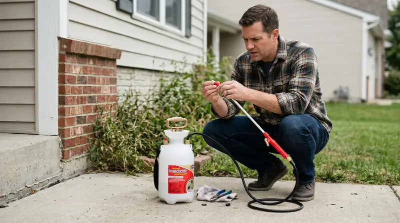 Ortho Home Defense Sprayer Not Working