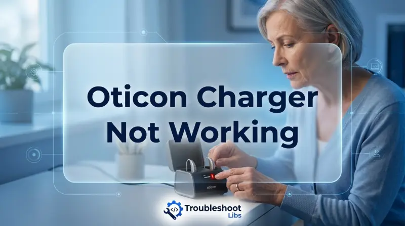 Oticon Charger Not Working