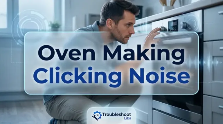 Oven Making Clicking Noise