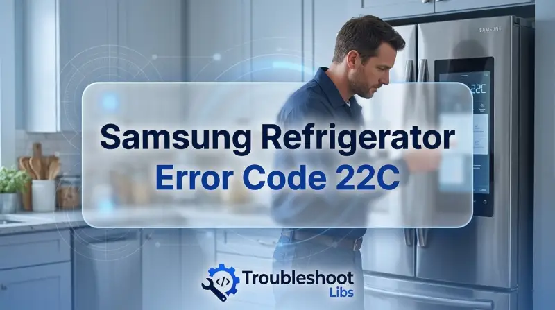 Samsung Refrigerator Error Code 22C