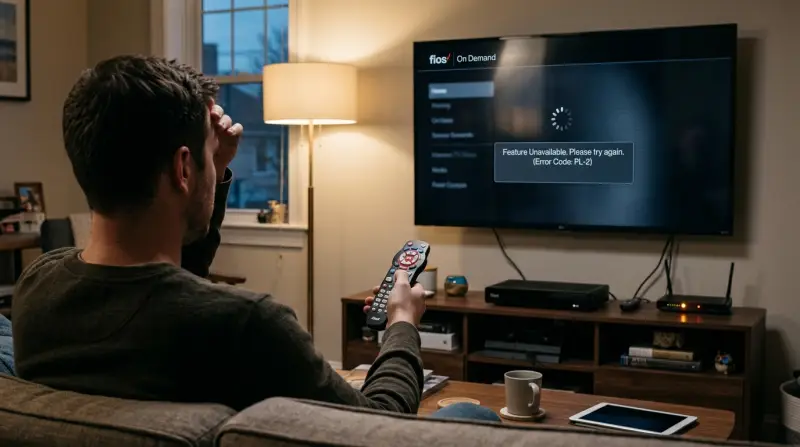 Verizon Fios on Demand Not Working