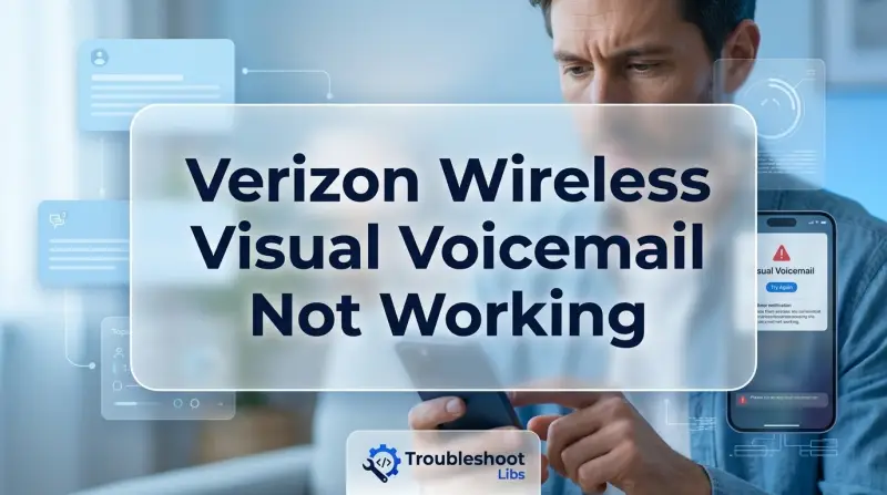 Verizon Wireless Visual Voicemail Not Working-Fi