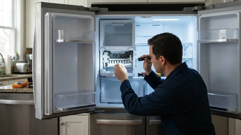 Whirlpool WRQA59CNKZ Ice Maker Not Working